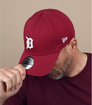 Cap D bordeaux Cap Washed 39Thirty Detroit cardinal